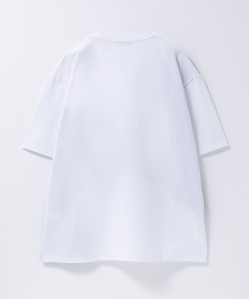 URBAN COLLECTION（アーバンコレクション）の「URBANCOLLECTION AIR Smoosy 切り替えＴシャツ（Tシャツ/カットソー・メンズ・ホワイト系1/ブラック/ホワイト系2/ベージュ/グリーン/チャコールグレー・M/S/XL/L）」の10枚目の写真