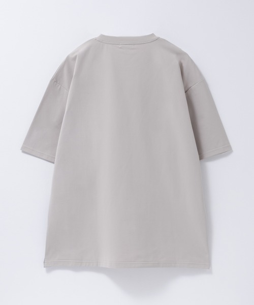 URBAN COLLECTION（アーバンコレクション）の「URBANCOLLECTION AIR Smoosy 切り替えＴシャツ（Tシャツ/カットソー・メンズ・ホワイト系1/ブラック/ホワイト系2/ベージュ/グリーン/チャコールグレー・M/S/XL/L）」の12枚目の写真