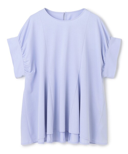 UNFILO(アンフィーロ)の「ヒートシールドジャージー ボリュームフレアT(Tシャツ/カットソー・レディース・ホワイト系/ブラック系/スカイブルー系/ダークブラウン系・X-LARGE)」の10枚目の写真