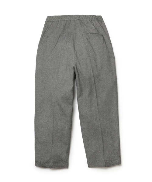 MR.OLIVE(ミスターオリーブ)の「PEACHSKIN STRETCH GABARDINE / 2TACK WIDE EASY PANTS(スラックス・メンズ・グレー/ネイビー・SMALL/MEDIUM/LARGE)」の7枚目の写真