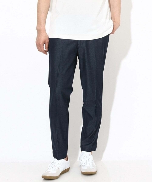 a.v.v（アーヴェヴェ）の「【接触冷感】スマートシャンブレースラックス アンクル丈（その他パンツ・メンズ・チャコールグレー/ネイビー/ブラック・44/48/46/50）」の6枚目の写真