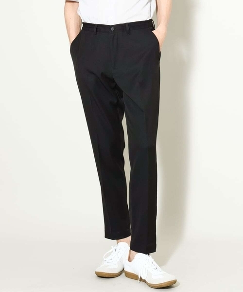 a.v.v（アーヴェヴェ）の「【接触冷感】スマートシャンブレースラックス アンクル丈（その他パンツ・メンズ・チャコールグレー/ネイビー/ブラック・44/48/46/50）」の11枚目の写真