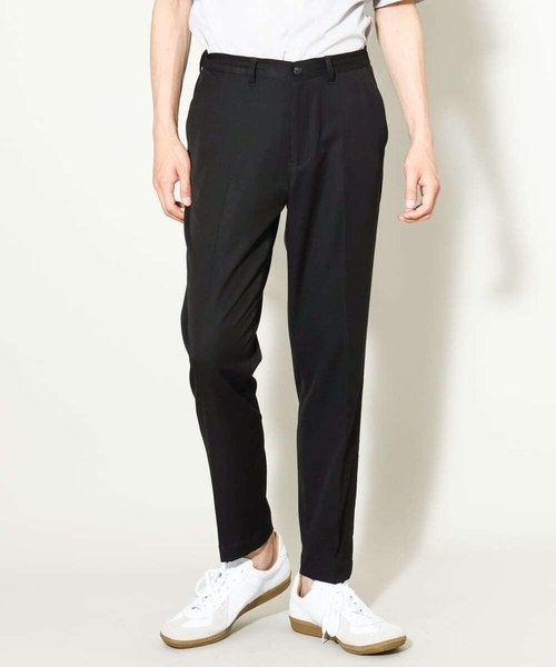 a.v.v（アーヴェヴェ）の「【接触冷感】スマートシャンブレースラックス アンクル丈（その他パンツ・メンズ・チャコールグレー/ネイビー/ブラック・44/48/46/50）」の12枚目の写真