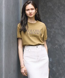 【SLOW/一部店舗限定】MVSコットン ロゴTシャツ