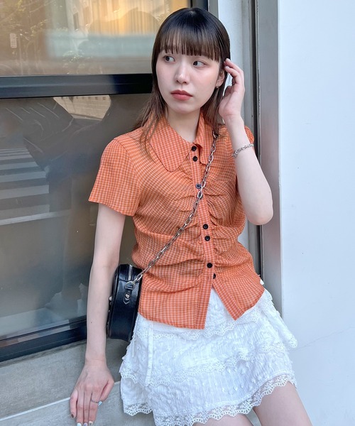 今買って秋まで着回す！”チェック柄”トップスで大人の洒落感を