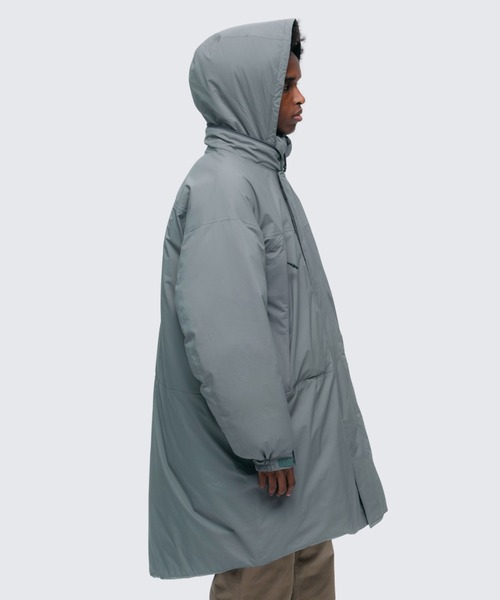 WILD THINGS（ワイルドシングス）の「ハイグレード モンスターパーカー│HIGH GRADE MONSTER PARKA（ダウンジャケット/コート・メンズ・ライトグレー/ブラック・M/L）」の10枚目の写真