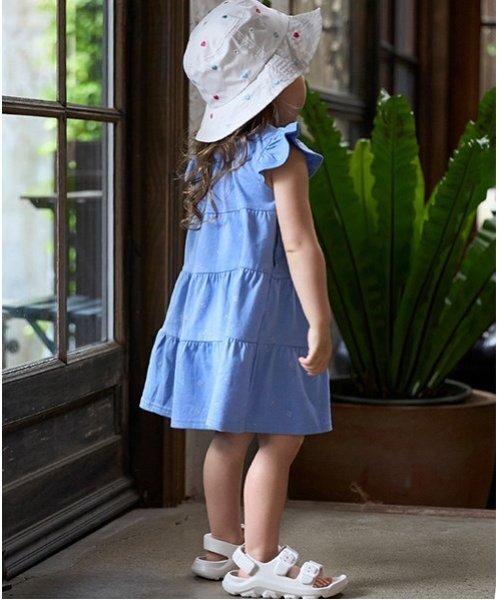 petit main(プティマイン)の「【GOODPRICE冷感】カットワンピ(ワンピース・キッズ・レッド/ピンク/ブルー/カラフル・110cm/120cm/80cm/130cm/90cm/100cm)」の6枚目の写真