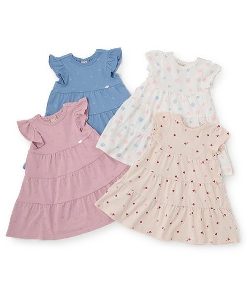 petit main(プティマイン)の「【GOODPRICE冷感】カットワンピ(ワンピース・キッズ・レッド/ピンク/ブルー/カラフル・110cm/120cm/80cm/130cm/90cm/100cm)」の18枚目の写真