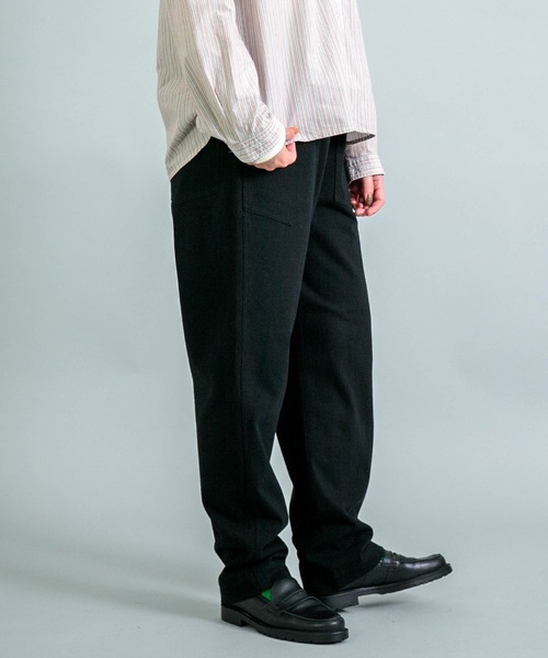OMNIGOD（オムニゴッド）の「[OMNIGOD womens / オムニゴッド] マックスウエイトジャージー PWイージーパンツ（スウェットパンツ・レディース・ネイビー/ブラック/オリーブ・0/1）」の14枚目の写真
