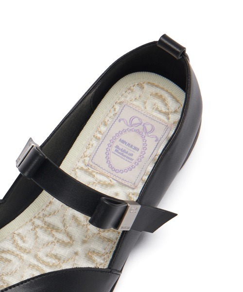 X MINJUKIM] BLISS RIBBON SNEAKERS（バレエシューズ