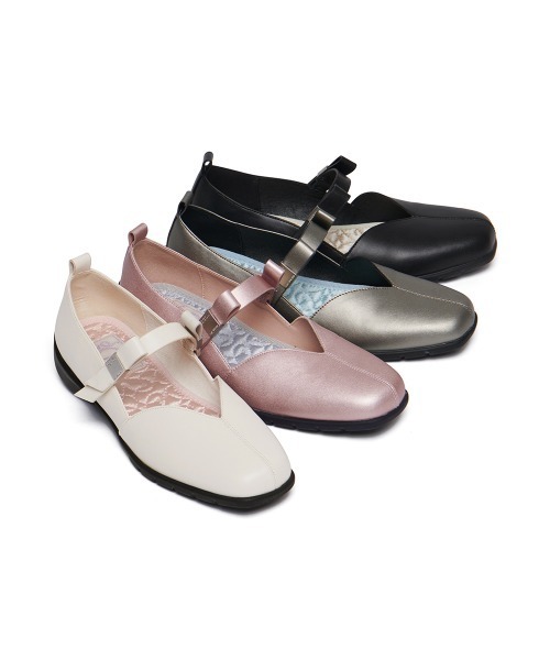 送料込★【Rockfish Weatherwear】★BLISS RIBBON SNEAKERS★ X MINJUKIM] BLISS RIBBON SNEAKERS（スニーカー）｜ROCKFISH
