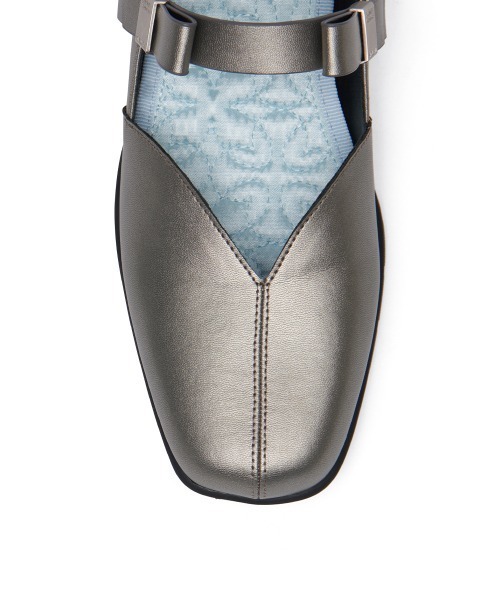 セール】[X MINJUKIM] BLISS RIBBON SNEAKERS（バレエシューズ