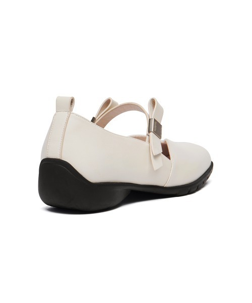 ROCKFISH WEATHERWEAR（ロックフィッシュウェザーウェア）の「[X MINJUKIM] BLISS RIBBON SNEAKERS（バレエシューズ・レディース・ピンク/チャコール/ブラック/クリーム・25.0cm/24.5cm/24.0cm/23.5cm/23.0cm）」の22枚目の写真