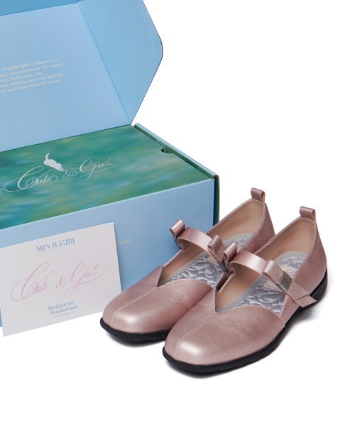 X MINJUKIM] BLISS RIBBON SNEAKERS（バレエシューズ）｜ROCKFISH
