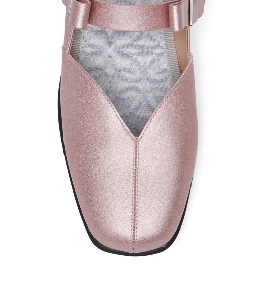 セール】[X MINJUKIM] BLISS RIBBON SNEAKERS（バレエシューズ