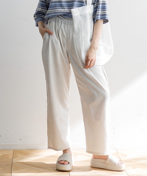 Lee(リー)の「【MEN , WOMEN】Lee Fleeasy LM5806 清涼素材(その他パンツ・メンズ・ブルー/キナリ・FREE)」の1枚目の写真
