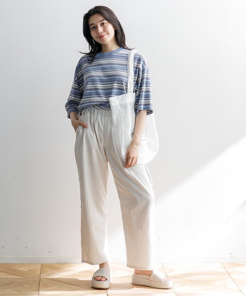 Lee(リー)の「【MEN , WOMEN】Lee Fleeasy LM5806 清涼素材(その他パンツ・メンズ・ブルー/キナリ・FREE)」の14枚目の写真