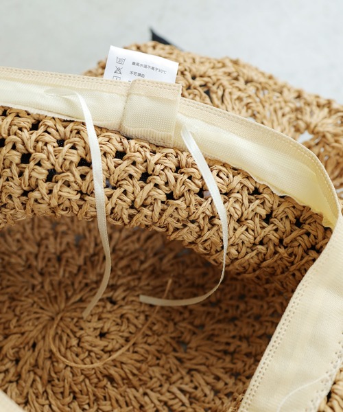 Crisp（クリスプ）の「リボンペーパーハット（ハット・レディース・ナチュラル/ブラウン・FREE）」の13枚目の写真