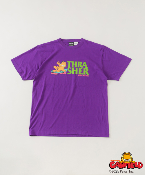 セール】Garfield × THRASHER 別注 プリントTシャツ（Tシャツ