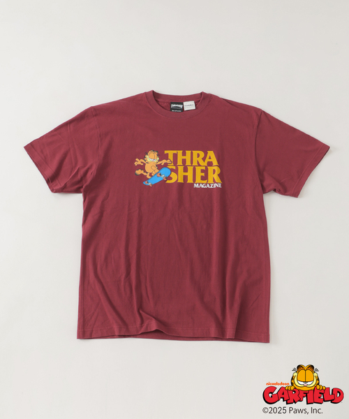 ★ELF SACK★ ロゴ バラ柄 プリント Ｔシャツ /送料込 セール】新柄追加/イチゴ柄プリントTシャツ（Tシャツ/カットソー