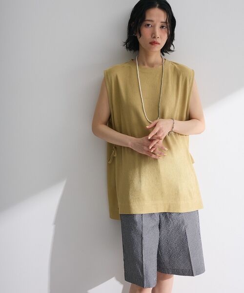 セール】サイドリボンノースリーブチュニック（チュニック