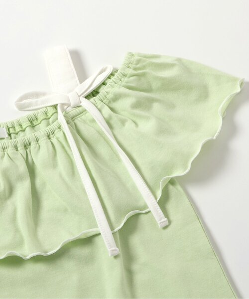 algy（アルジー）の「ワンショルガーリーT（Tシャツ/カットソー・キッズ・ブラック/オフホワイト/ライム・XX-SMALL/X-SMALL/SMALL/MEDIUM）」の15枚目の写真