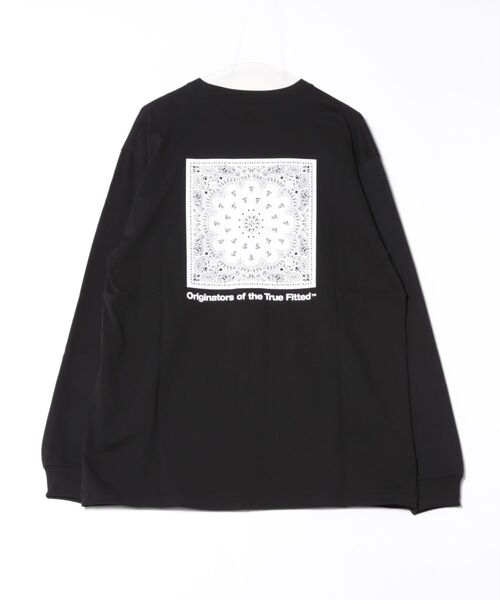 NEW ERA(ニューエラ)の「ニューエラ 長袖Tシャツ フラッグ ロゴ(Tシャツ/カットソー・メンズ・ホワイト/ブラック・XL/L/M/XXL/S)」の18枚目の写真