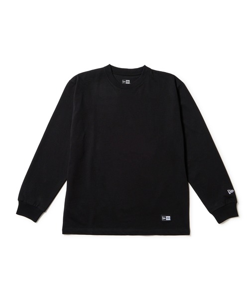 NEW ERA(ニューエラ)の「ニューエラ 長袖Tシャツ フラッグ ロゴ(Tシャツ/カットソー・メンズ・ホワイト/ブラック・XL/L/M/XXL/S)」の1枚目の写真