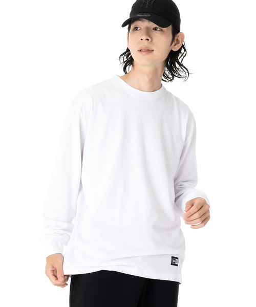 NEW ERA(ニューエラ)の「ニューエラ 長袖Tシャツ フラッグ ロゴ(Tシャツ/カットソー・メンズ・ホワイト/ブラック・XL/L/M/XXL/S)」の5枚目の写真