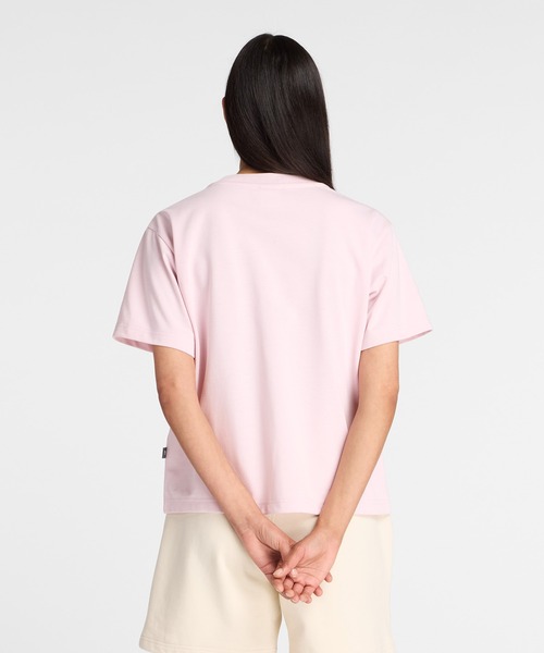 NEW BALANCE(ニューバランス)の「リラックスショートスリーブTシャツ(Tシャツ/カットソー・レディース・ベビーピンク/オフホワイト・X-LARGE/LARGE/MEDIUM/SMALL)」の8枚目の写真