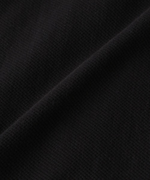 NANO universe(ナノユニバース)の「エアパッセージ ジャージーTシャツ 半袖(Tシャツ/カットソー・メンズ・ブラック/ネイビー/ブラウン・S/M/L)」の4枚目の写真