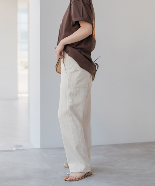 Spick & Span（スピックアンドスパン）の「リネンライクルーズベイカー