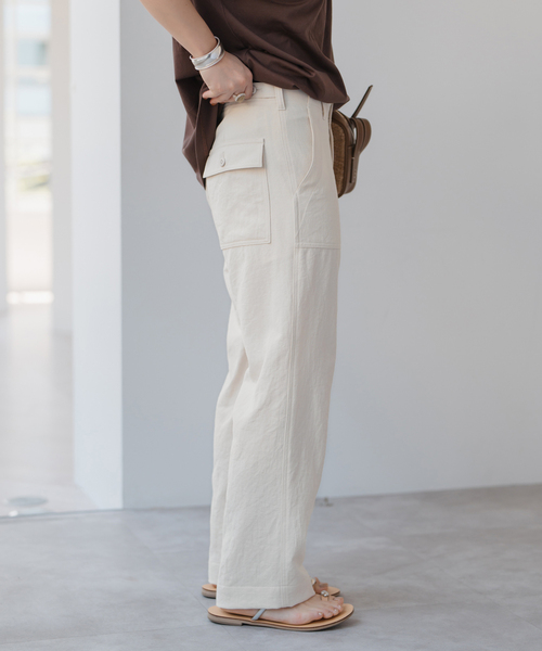 Spick & Span（スピックアンドスパン）の「リネンライクルーズベイカー