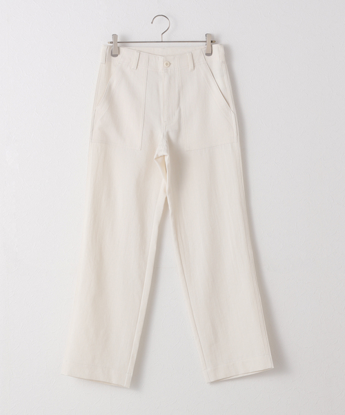 Spick & Span(スピックアンドスパン)の「リネンライクルーズベイカーパンツ(その他パンツ・レディース・ブラック/アイボリー/ピンク・34/36/38)」の4枚目の写真
