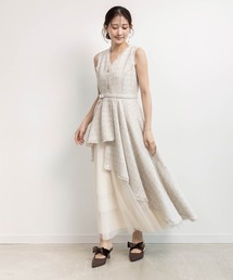 RANDA | チュールレイヤードジャケットワンピース(ワンピース)