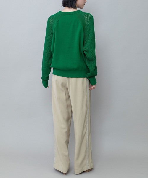 Munich(ミューニック)の「リヨセルオックスワイドパンツ(その他パンツ・レディース・ベージュ/ブルーグレー/ブラック・M/S)」の6枚目の写真