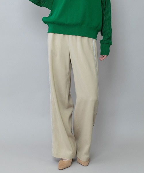 Munich(ミューニック)の「リヨセルオックスワイドパンツ(その他パンツ・レディース・ベージュ/ブルーグレー/ブラック・M/S)」の9枚目の写真