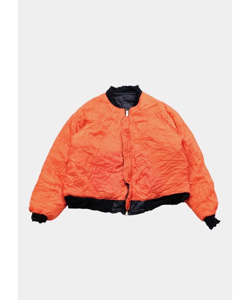 APPLEBUM（アップルバム）の「Wrinkled MA-1 Jacket（MA-1・メンズ・ブラック・X-LARGE/LARGE/MEDIUM）」の13枚目の写真
