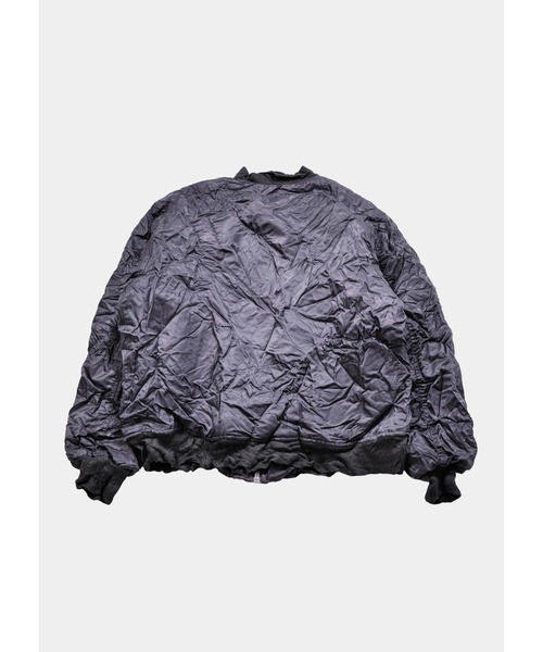 APPLEBUM（アップルバム）の「Wrinkled MA-1 Jacket（MA-1・メンズ・ブラック・X-LARGE/LARGE/MEDIUM）」の8枚目の写真
