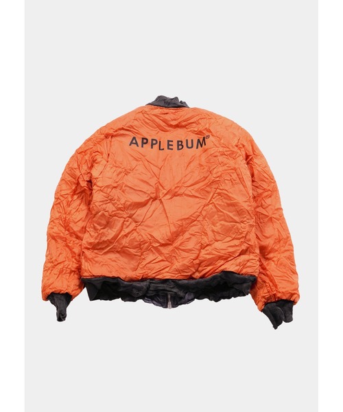 APPLEBUM（アップルバム）の「Wrinkled MA-1 Jacket（MA-1・メンズ・ブラック・X-LARGE/LARGE/MEDIUM）」の10枚目の写真