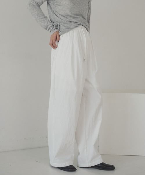 hellam（へラム）の「合繊ツイル イージーパンツ（チノパンツ）」 - WEAR