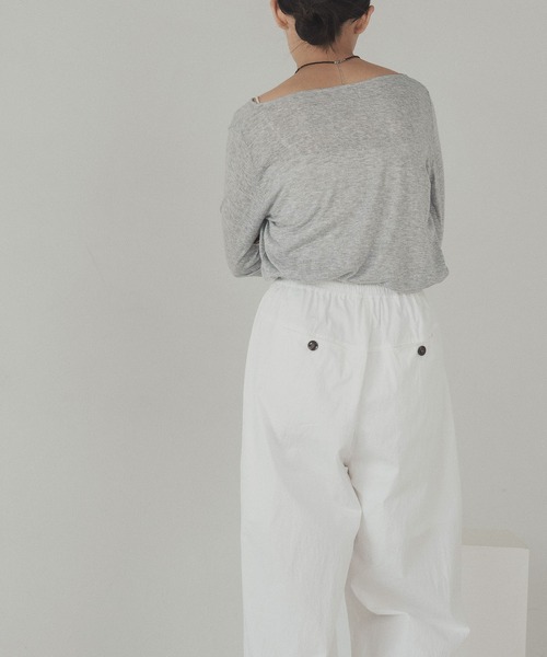 hellam（へラム）の「合繊ツイル イージーパンツ（チノパンツ）」 - WEAR