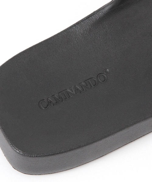 Curensology（カレンソロジー）の「Curensology(カレンソロジー)/【CAMINANDO】フリップフラップサンダル（サンダル・レディース・ブラック/アイボリー・37/38/36）」の16枚目の写真