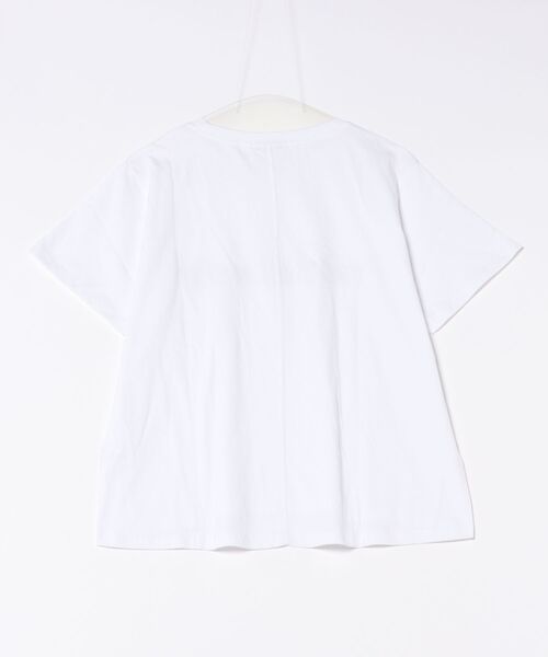 Doux archives(ドゥアルシーヴ)の「フロッキーロゴTee(Tシャツ/カットソー・レディース・チャコールグレー/オフホワイト/グリーン・FREE)」の9枚目の写真