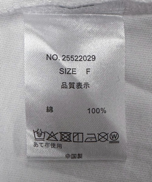 Doux archives(ドゥアルシーヴ)の「フロッキーロゴTee(Tシャツ/カットソー・レディース・チャコールグレー/オフホワイト/グリーン・FREE)」の8枚目の写真