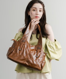 Rocky Monroe | 2WAY PUレザーショルダーバック/トートバッグ(ショルダーバッグ)