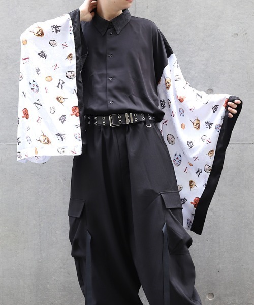 Chalmiere和風ブラウス黒 和風ブラウス | Chalmiere | axes femme onlineshop