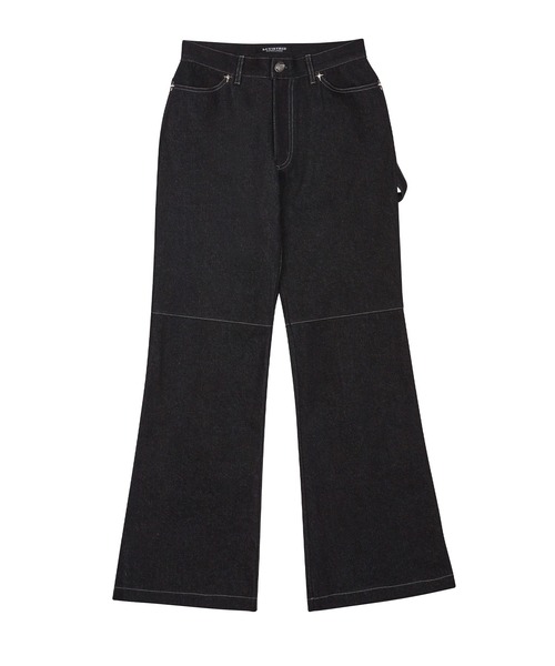 LUVISTRUE(ラヴイズトゥルー)の「CH TUCK BOOTSCUT PANTS(デニムパンツ・レディース・ブラック/ブラウン/ホワイト・SMALL/MEDIUM)」の18枚目の写真