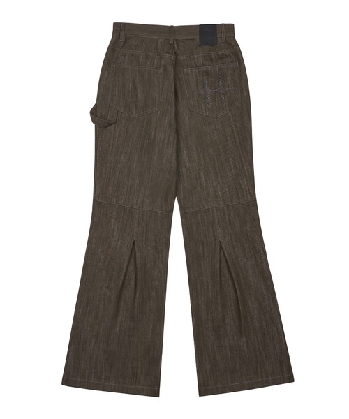 LUVISTRUE(ラヴイズトゥルー)の「CH TUCK BOOTSCUT PANTS(デニムパンツ・レディース・ブラック/ブラウン/ホワイト・SMALL/MEDIUM)」の21枚目の写真