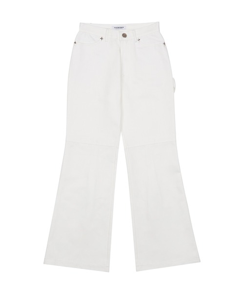 LUVISTRUE(ラヴイズトゥルー)の「CH TUCK BOOTSCUT PANTS(デニムパンツ・レディース・ブラック/ブラウン/ホワイト・SMALL/MEDIUM)」の22枚目の写真